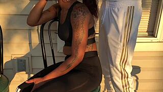 can i just borrow those glasses for a wild creampie session with my squirting ebony pussy?