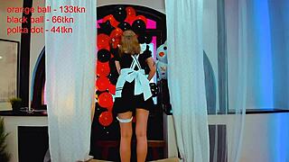 omg this cute little 18+ maid slut is whorin on webcam 😈 she cums so hard it's beautiful 🔥