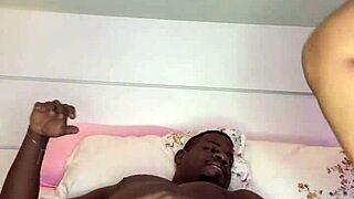 This hot Asian chick gets it on with her naughty black neighbor in an outdoor creampie session.