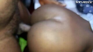 African Couple Night Sex Before Going To Bed