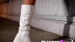 Stunning Latin Girl Deisy Leon Reveals Amazing Body With Small Tits And Tight Pussy After Hot Striptease Undressing.