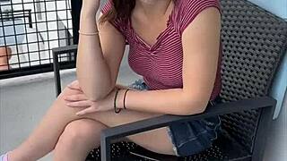 Evie christian cons her friends stepdad to fuck her tight pussy