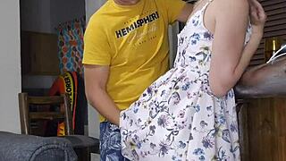 i feel so horny as random plumber fingers my tight shaved pussy to squirting