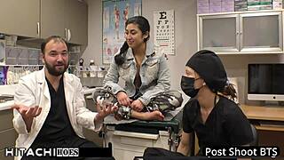 Become Doctor-Tampa To Deliver Freshman Jasmine Rose Mandatory Hitachi Orgasm In Hospital Exam
