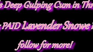 High heeled bimbo goddess spreads pussy in fishnets