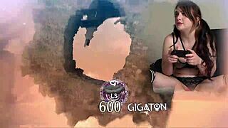 Lovense connected, time to game as sexy bimbo in Bayonetta episode 4