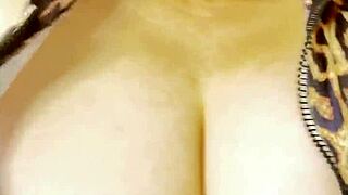 cute blonde with big ass and natural tits in teasing compilation