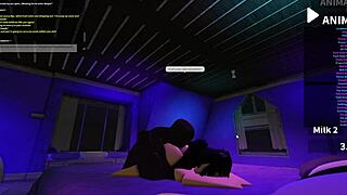 She wanted me to rearrange her insides so bad in Roblox Studio!