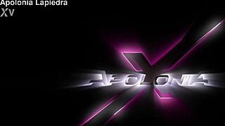 naughty student cosplay makes me squirt while fucking my huge glass dildo until cum - apolonia lapiedra