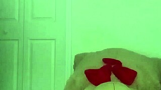 uh, i'm taking turns stretching like my scorpio zodiac spider... kinda similar to a cancer crab move, with toy bear 2 helping out