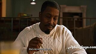 wife you used to fuck my boss as petite escort in interracial mmf threesome with isiah maxwell