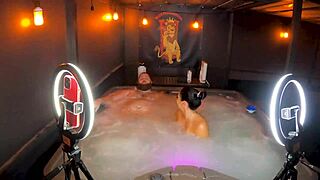 hot tub sex with sheena ryder