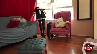 What if the french maid's vacuuming reveals more than just a clean house?