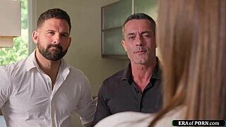 Big Tits Hungarian Milf Angelica Heart Gets DPed By Neighbors