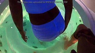 Thomas J spends time at home with tattooed blonde Claudia Mac.