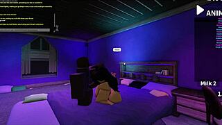 She wanted me to rearrange her insides so bad in Roblox Studio!