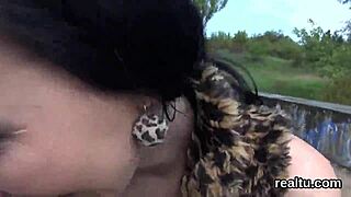 STRIKING CZECH GIRL SEDUCED in SHOPPING CENTRE and POUNDED HARD in POV with ANAL and BLOWJOB