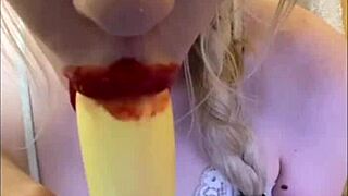 Sexy Elza Kom Very Sweet Dance Hot. Suggestive Moves In Lingerie Tease With Lipstick And Fetish Vibes.