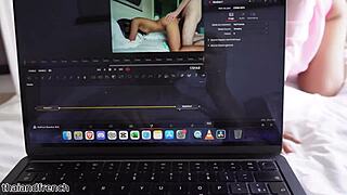 18 Years Old Asian Amateur Tries Deepthroat For The First Time, Feeling Every Inch Of Huge Interracial Cock In Her Tight Pussy