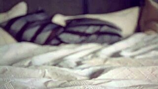 The narrative unfolds as hot sister starts teasing in a taboo way with her brother watching closely.