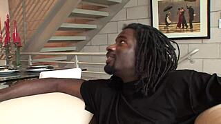 black pussy lovers continue with ebony couple creampie in part 3