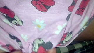 Teen Dominates Guy with Pegging in Forest Outdoor Scene