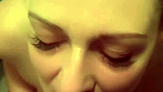 Why Does Horny Milf Swettysvett Suck So Eagerly in Bathroom After Workout?