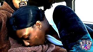 Bear suit contrasts with swallowing daddy's cock in car for yukisenpaikurochan kuroyukiexperience