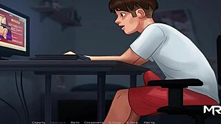 oh man this mature is all about jerking off my cock in the game 😏🍆