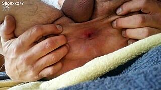 Amo mis juguetes leads to solo masturbation with anal toys and orgasm.