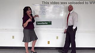 Can this remote controlled milf resist her humiliating bondage session?