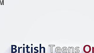 How does this hot British teen 18+ handle swallowing huge cum loads in lingerie? She's the girl next door eating cum during liquid lunch foreplay.