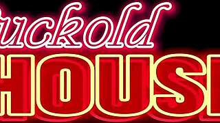 She Got Tired Of Her Boyfriends Small Dick So Brazilian Brunette Girlfriend Spreads Shaved Pussy At Cuckold House