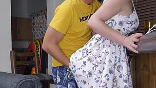 i feel so horny as random plumber fingers my tight shaved pussy to squirting