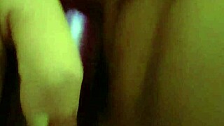 Wife's Intense Self Fucking Session