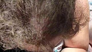 Hey, check out this horny BBW giving an outdoor blowjob in public!