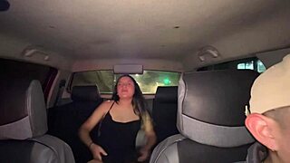 Foll� A Mi Conductor Y Dej� Que Se Corra Dentro De M� Sin Cond�n In A Car Casting Interview With Dirty Talk And Flashing