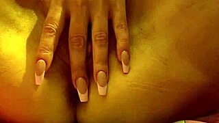 Masturbating In The Bathroom On The Floor With A Vibrator And Getting An Orgasm Alone With My Stepson At Home