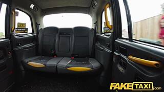 Petite 18+ British Minx Feels So Horny For Anal Booty Call With Taxi Driver In Public Car Orgasm