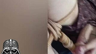 Caresser Le Pénis - What A Sexy Barefoot Brazilian Brunette Bound In Bdsm Creampie Action!