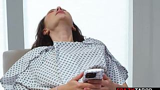 oh man i cant believe liz jordan fingered then fucked that big ass milf doctor after masturbatin in hospital