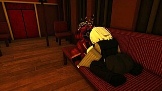 Roblox x limbus company faust helps out dante and they end up having a rough fuck in doggystyle