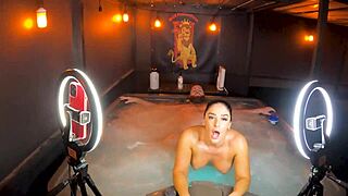 hot tub sex with sheena ryder