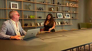 Dominatrix mistress april dominates the girl from ipanema with huge big horny holes ready for double fisting in this kinky femdom threesome.