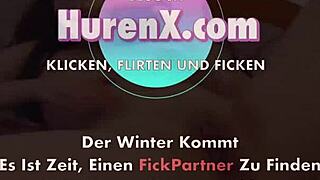 this horny german teen babe grabbed a dildo and started masturbating her wet pussy wildly