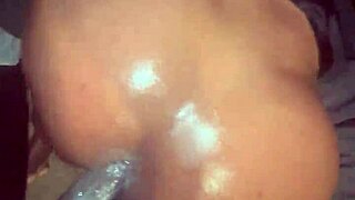 Big booty latina milf gets fucked by bbc in doggystyle assfucking. She takes that monster cock bent over hard.