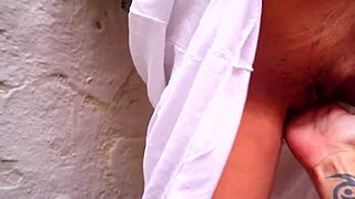 Oh man, I hooked up with this blonde for public sex right in Barcelona streets!