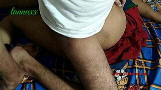 Indian delhi bhabhi gets fucked doggystyle by boyfriend in homemade hardcore sex with pussy licking