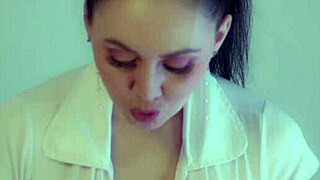 hey, watch this lewd girl peg her husband with strapon and get cumshot 😈