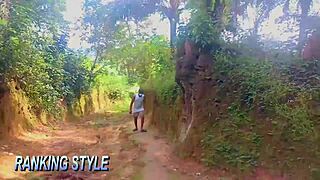 Herbalist discovers passionate anal and deepthroat with big cock lover during her forest herb search.